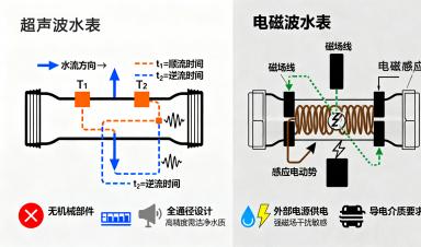 工業(yè)用水計量新標桿：超聲波水表 vs. 電磁水表，誰更勝一籌